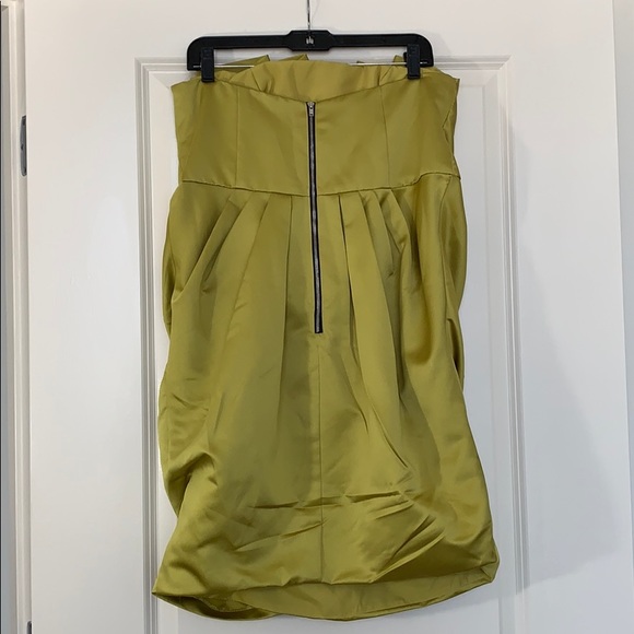 Formal Strapless Party Dress by VERA WANG Green - Picture 5 of 5